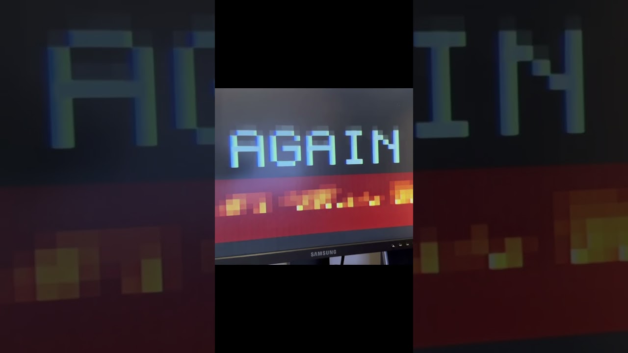 Screenshot: ATARI 800XE GTIA Mode Test Short