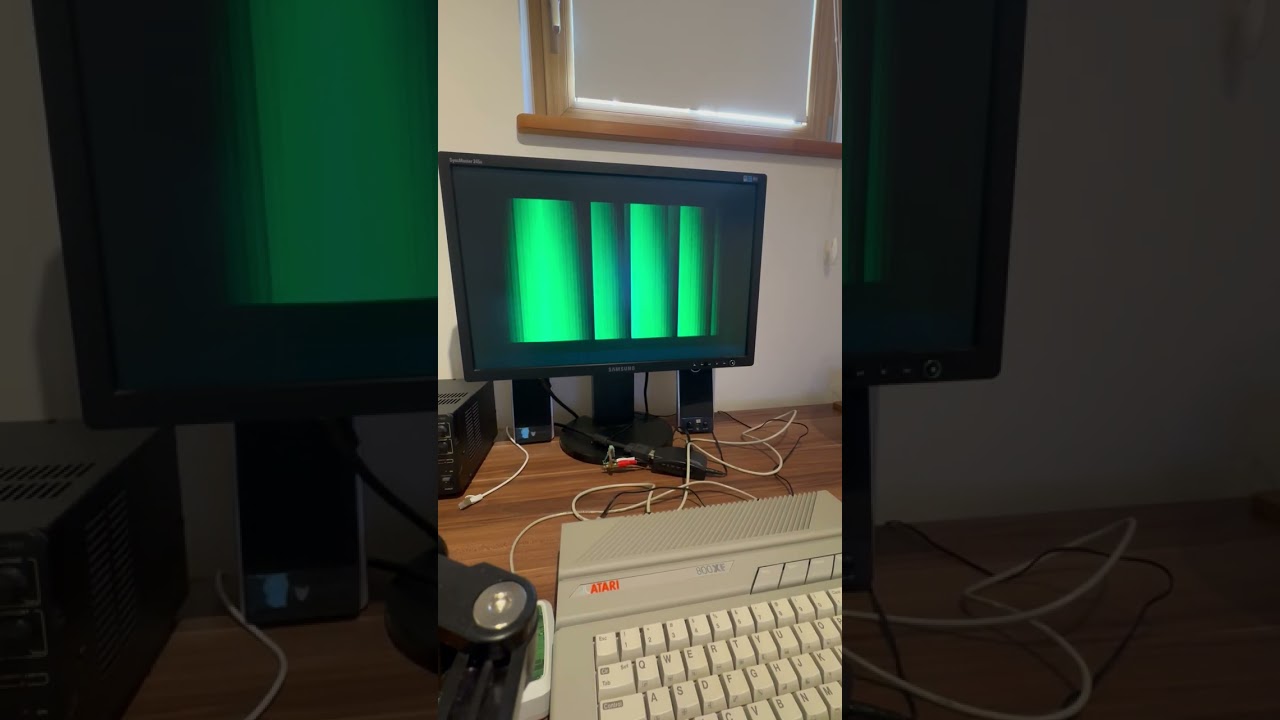 Screenshot: ATARI 800XE GTIA HBars